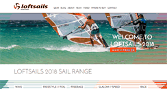 Desktop Screenshot of loftsails.com